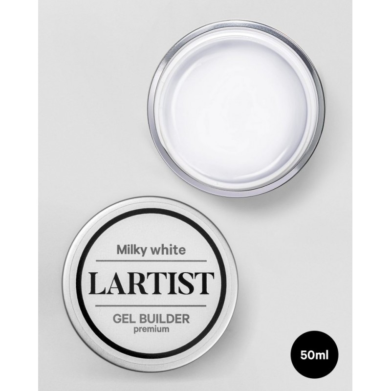 GEL BUILDER 50ML PREMIUM MILKY WHITE