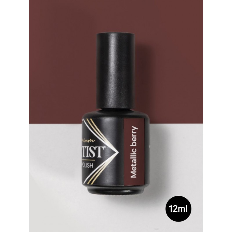 ESMALTE SEMIPERMANENTE 12ML METALLIC BERRY
