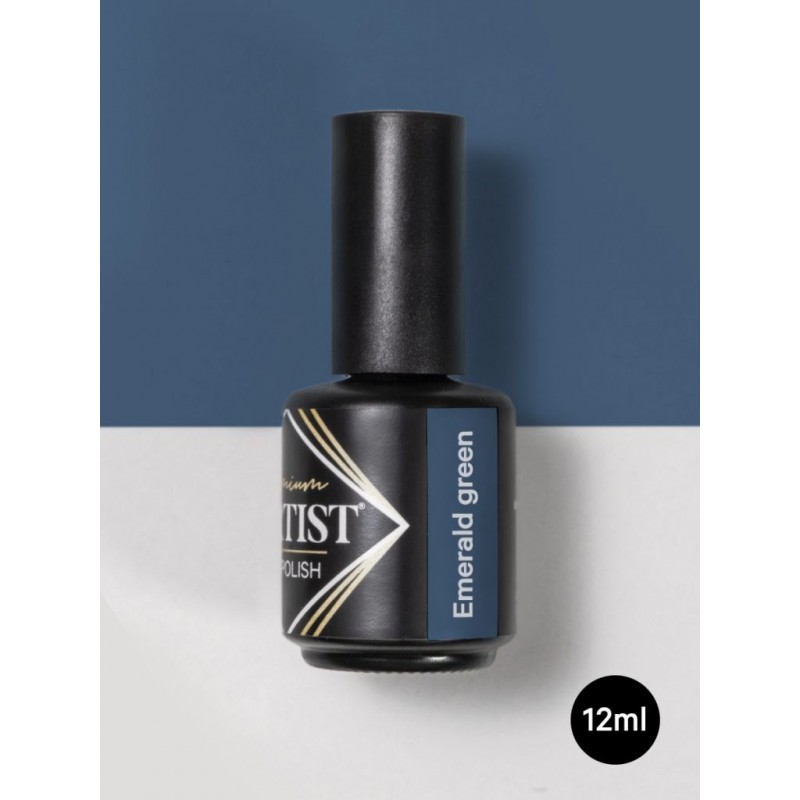 ESMALTE SEMIPERMANENTE 12ML PREMIUM EMERALD GREEN