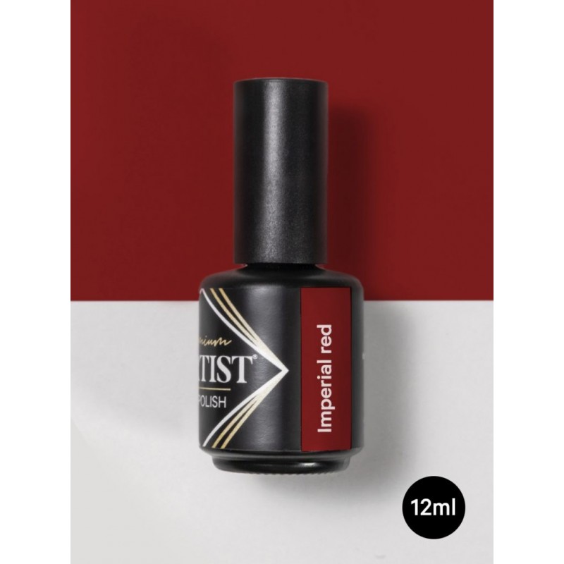 ESMALTE SEMIPERMANENTE 12ML PREMIUM IMPERIAL RED