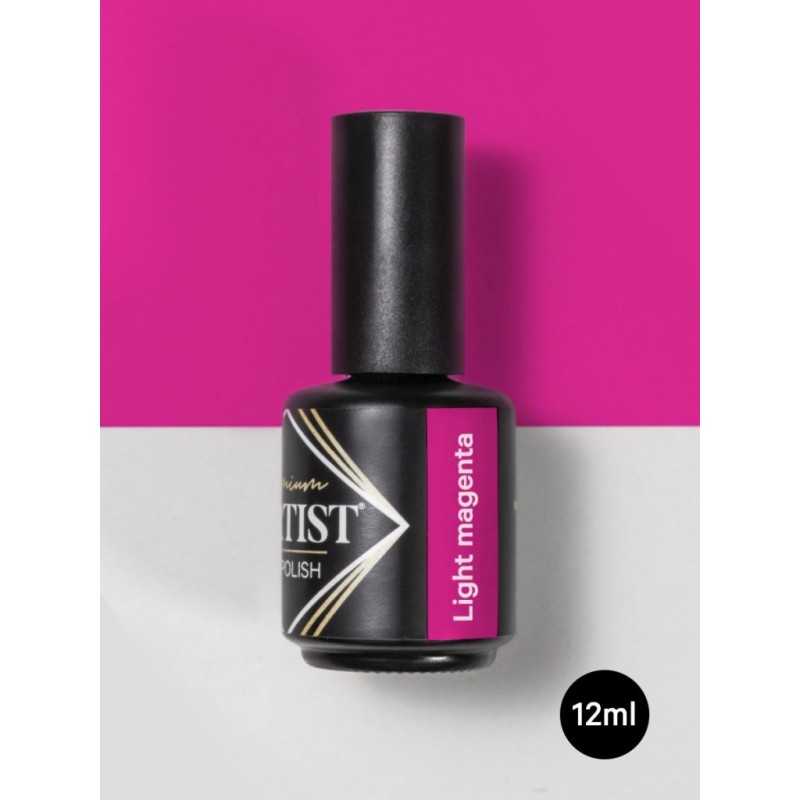ESMALTE SEMIPERMANENTE 12ML PREMIUM LIGHT MAGENTA