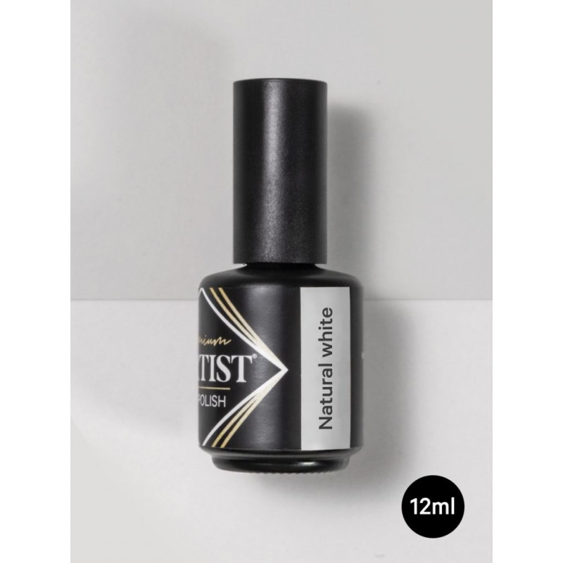 ESMALTE SEMIPERMANENTE 12ML PREMIUM NATURAL WHITE