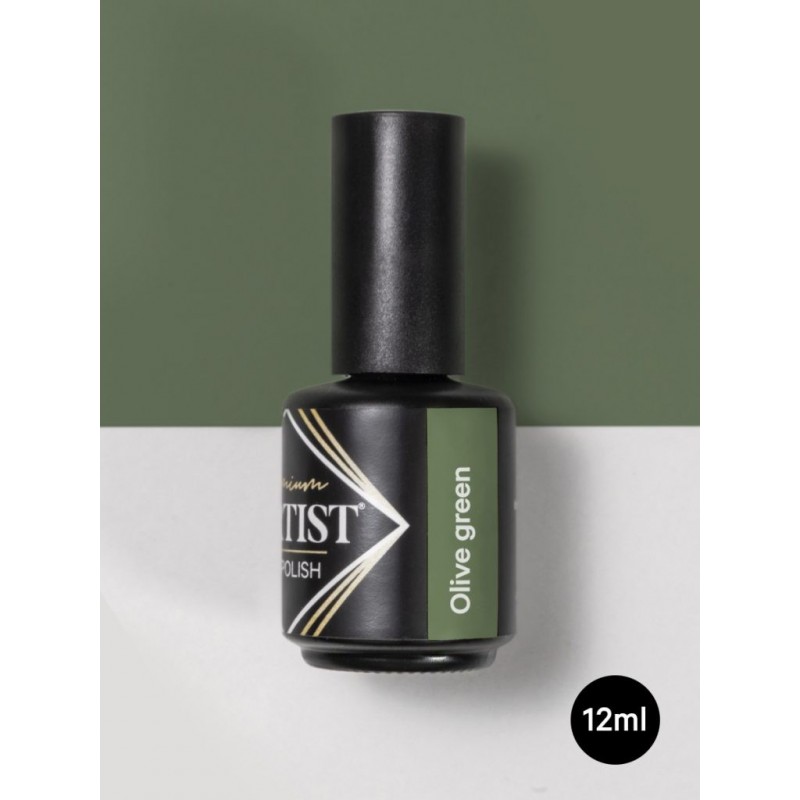 ESMALTE SEMIPERMANENTE 12ML PREMIUM OLIVE GREEN