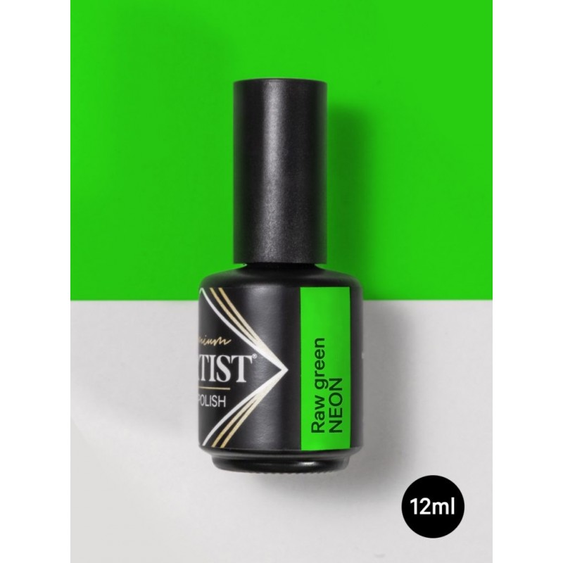ESMALTE SEMIPERMANENTE 12ML PREMIUM RAW GREEN