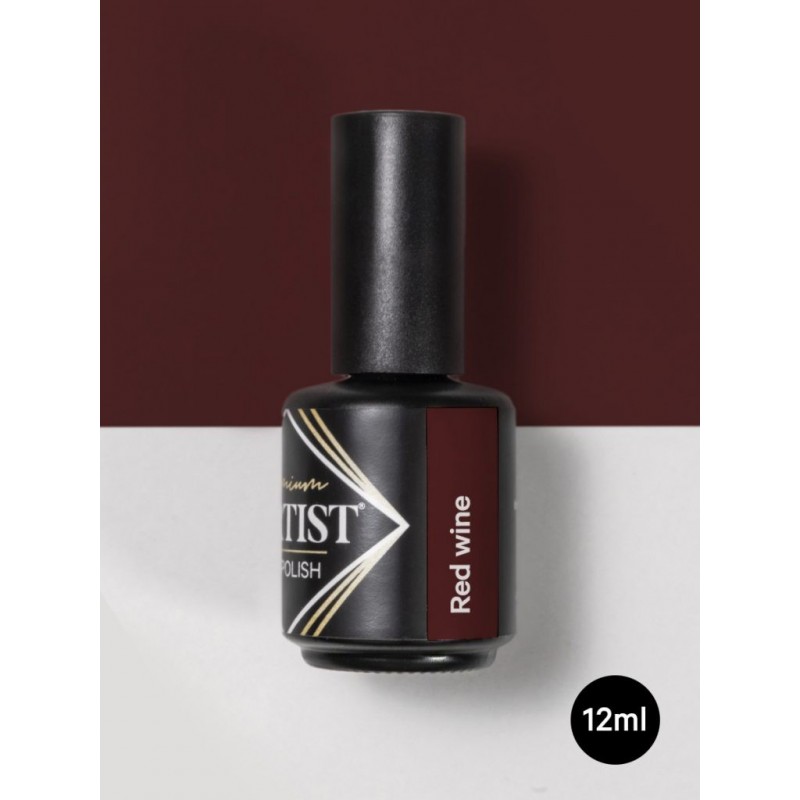 ESMALTE SEMIPERMANENTE 12ML PREMIUM RED WINE