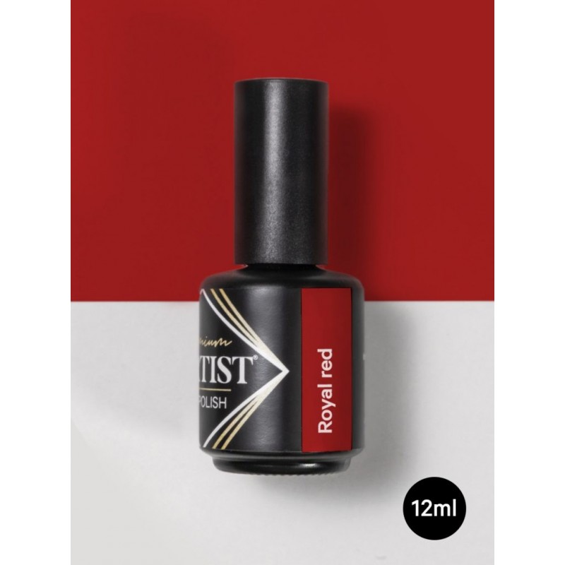 ESMALTE SEMIPERMANENTE 12ML PREMIUM ROYAL RED