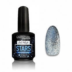 GEL POLISH STARS BLUE