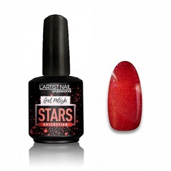 GEL POLISH STARS ROJO DELUXE