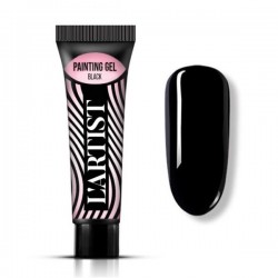 GEL PAINTING DESING BLACK
