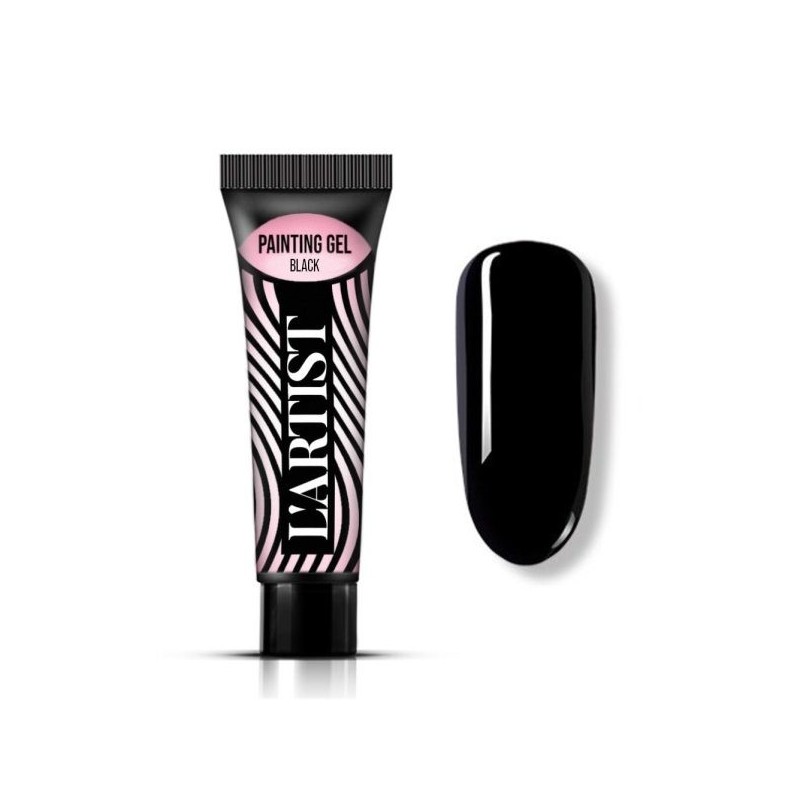 GEL PAINTING DESING BLACK