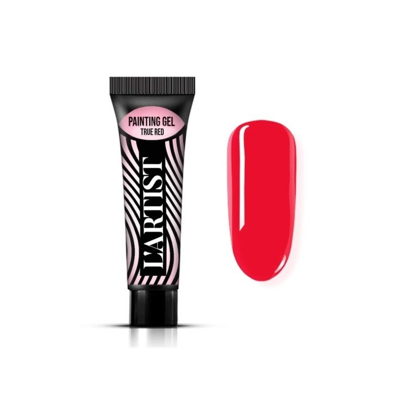 GEL PAINTING DESING TRUE RED