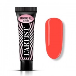 GEL PAINTING DESING NEON PINK