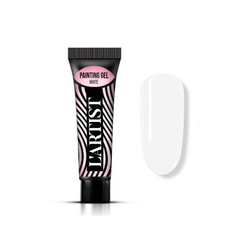 GEL PAINTING DESING WHITE