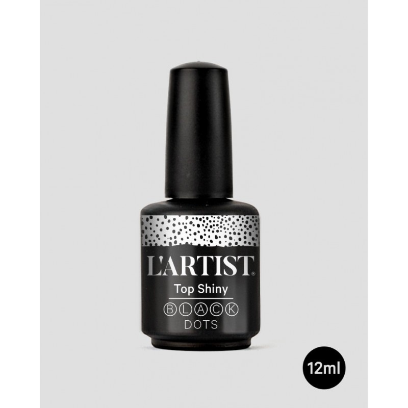 TOP COAT BLACK DOTS BRILLO 12ML