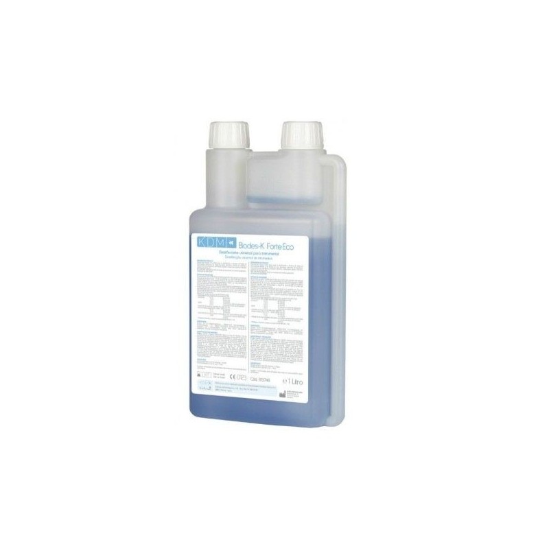 Desinfectante de instrumental Biodes-k Forte Eco Kdm 0,5% doble dosis 1 l