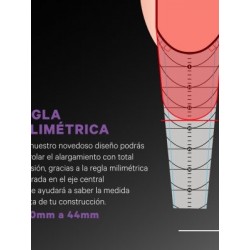 MOLDE PARA ALARGAR LAS UÑAS PRECISION NAIL FORM 300UND